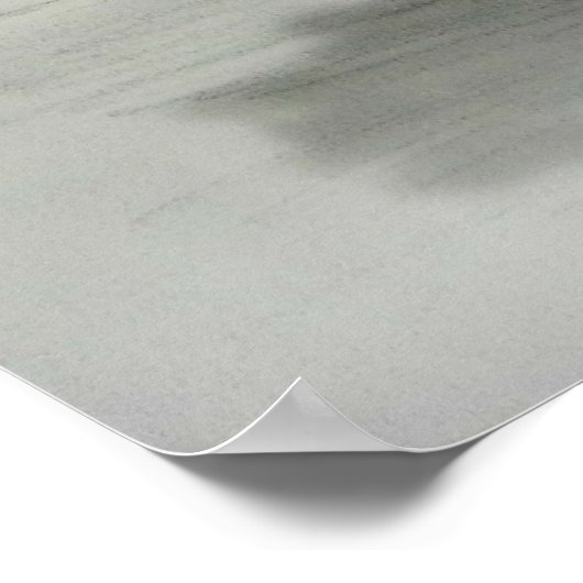 donkere paardentekening poster (Hoek)