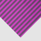 Donkere Paarse en magenta strepes Tissuepapier (Detail)