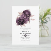 Donkere Paarse en Roos goudmakreel Kaart (Staand voorkant)