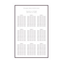 Donkere Paarse en witte eenvoudige weddenschapskaa