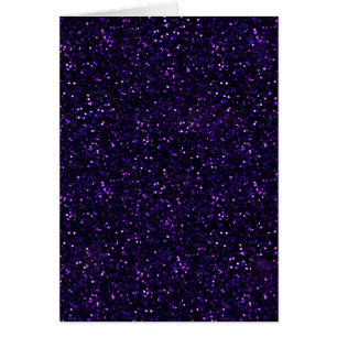 Donkere Paarse Glitter Print