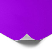 Donkere Paarse Kleur Achtergrond Poster (Hoek)