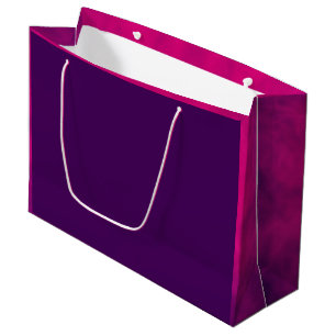 Donkere Paarse Magenta Gift Bag – Groot Cadeauzakje