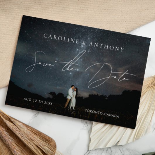 Donkere Paarse Magische Gold Qr Code Foto Save The Date