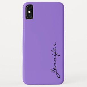 Donkere paarse pastelachtergrond Case-Mate iPhone case