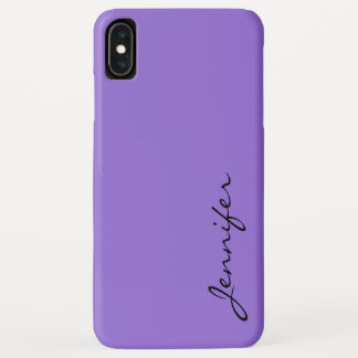 Donkere paarse pastelachtergrond Case-Mate iPhone case