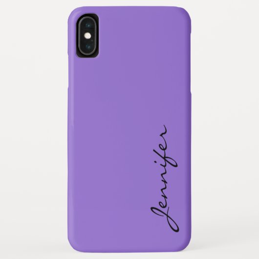 Donkere paarse pastelachtergrond Case-Mate iPhone case (Achterkant)