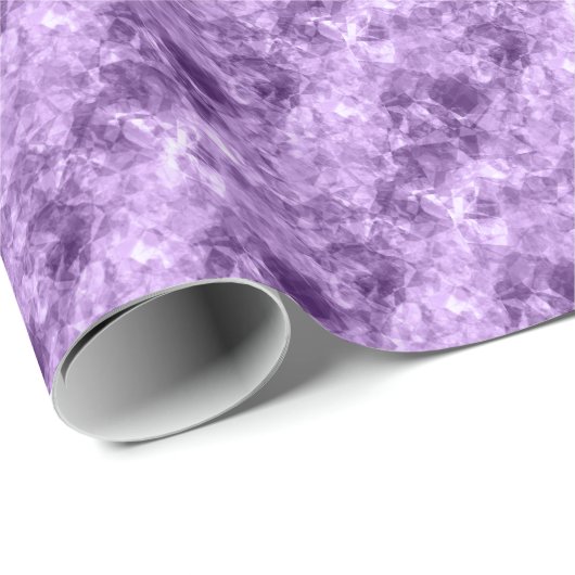 Donkere Paarse ruw textiel Cadeaupapier (Rol Hoek)