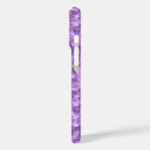 Donkere Paarse ruw textiel Case-Mate iPhone Case (Achterkant / Links)