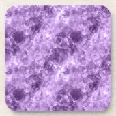 Donkere Paarse ruw textiel Drankjes Onderzetter (Voorkant)