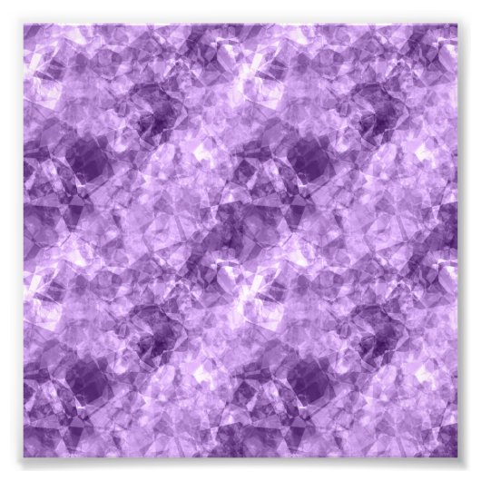 Donkere Paarse ruw textiel Foto Afdruk (Voorkant)