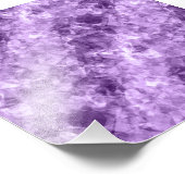 Donkere Paarse ruw textiel Foto Afdruk (Hoek)