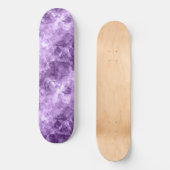 Donkere Paarse ruw textiel Skateboard (Voorkant)