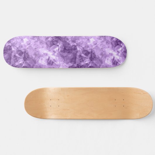 Donkere Paarse ruw textiel Skateboard (Horizontaal)