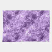 Donkere Paarse ruw textiel Theedoek (Horizontaal)