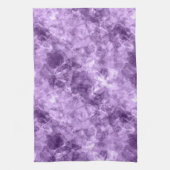 Donkere Paarse ruw textiel Theedoek (Verticaal)