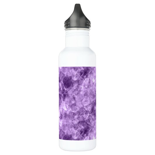 Donkere Paarse ruw textiel Waterfles (Links)