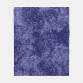 Donkere, paarse textuur met donkere violette textu fleece deken (Voorkant)