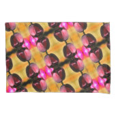 Donkere Paarse Tulip Flower Abstract Pattern Kussensloop (Voorkant)