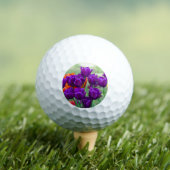 Donkere paarse tulpen golfballen (Insitu Shirt)