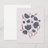 Donkere Paarse ventilator esthetisch (Voorkant / Achterkant)