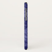 Donkere paarse violettextuur, getextureerd suede m Case-Mate iPhone case (Achterkant/links)