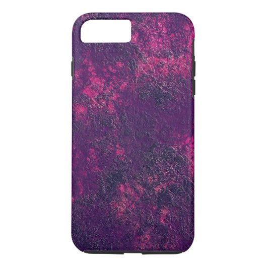 Donkere paarse violettextuur, getextureerd suede m Case-Mate iPhone case (Achterkant)