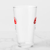 Donkere paddenstoel Naam glas (Rechts)