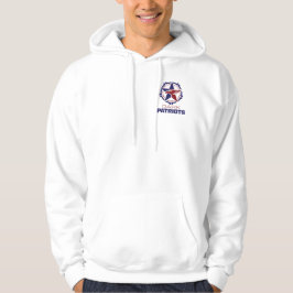 Donkere Patriots Logo Hoodie Mannen XL
