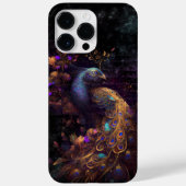 Donkere Peacock Digital Art Design 8 Case-Mate iPhone Case (Achterkant)