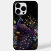 Donkere Peacock Digital Art Design 9 Case-Mate iPhone Case (Achterkant)