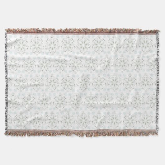 Donkere pistachio en ijskluipmaaiers deken (Voorkant)