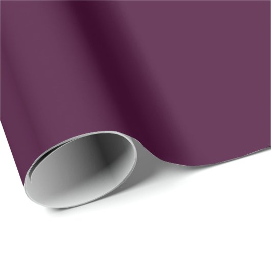 Donkere plum-kleur cadeaupapier (Rol Hoek)