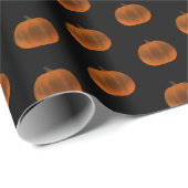 Donkere pompoenen inpakpapier (Rol Hoek)