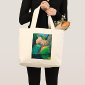 Donkere pool grote tote bag (Voorkant (product))