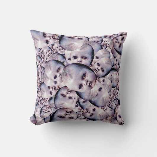 donkere pop met hoofdkussen kussen (Voorkant)