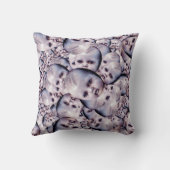 donkere pop met hoofdkussen kussen (Achterkant)