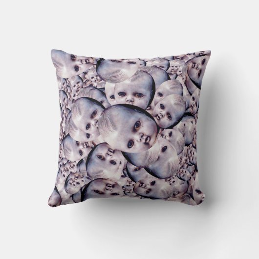 donkere pop met hoofdkussen kussen (Achterkant)