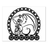 Donkere Prins Rubberstempel (Afrduk)