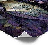 Donkere prinses Gothic Gothic Fantasy Art Poster (Hoek)