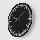 Donkere rand grote klok (Hoek)