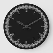 Donkere rand grote klok (Voorkant)