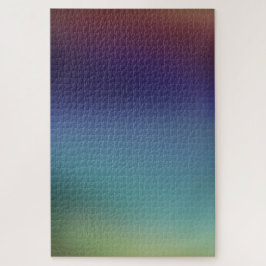 Donkere regenboog Abstracte blauwe kleur kleurrijk Legpuzzel