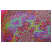 Donkere regenboog Psychedelic Abstract ontwerp Stof (Fat Quarter)
