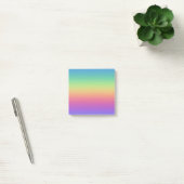 Donkere regenbooggradiënt post-it® notes (Kantoor)