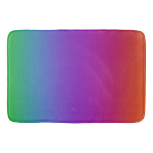 Donkere regenboogkleuren — Bath Mat