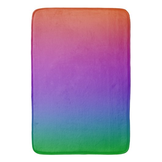 Donkere regenboogkleuren — Bath Mat (Voorkant Verticaal)