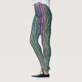 Donkere regenboogpenseelstreken: leggings (Links)