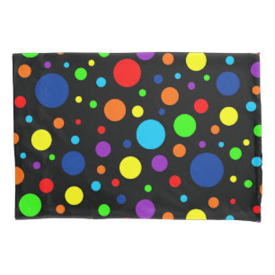 Donkere regenboogspots kussensloop
