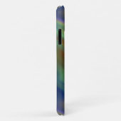 Donkere regenboogstalen Abstracte kleuren Case-Mate iPhone Case (Achterkant/rechts)